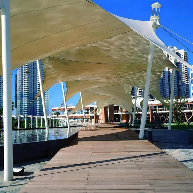 温县膜结构景观棚