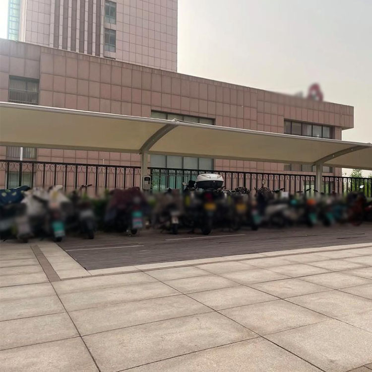 温县膜结构电动车棚